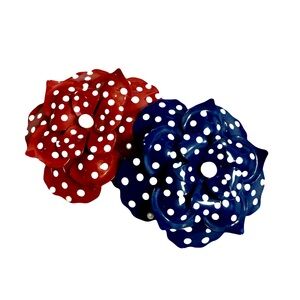 Joan Rivers Metal Flower Brooches